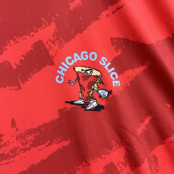 Sunday Swagger Polo Shirt Mens 2XL Golf Performance MLP Chicago Slice Pickleball - Picture 5 of 11